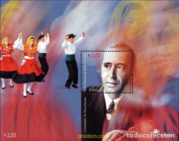 Sellos: 154436 MNH PORTUGAL 2004 CENTENARIO DE PEDRO HOMEM DE MELLO