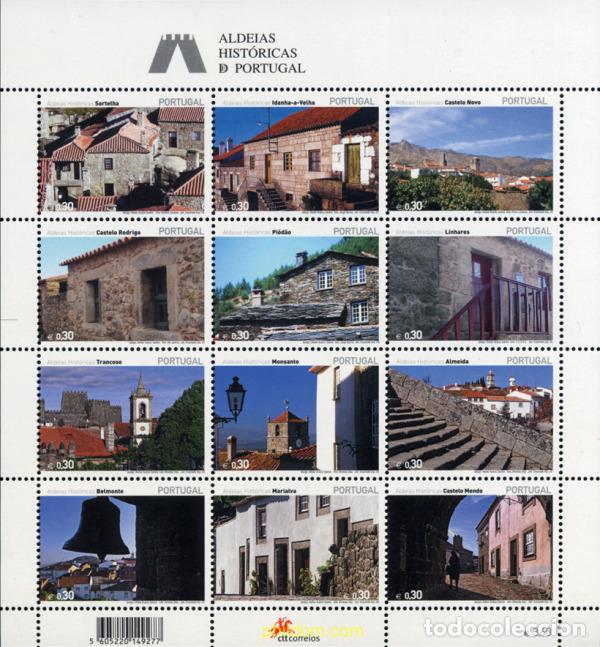 Sellos: 230909 MNH PORTUGAL 2005 ALDEAS HISTORICAS DE PORTUGAL