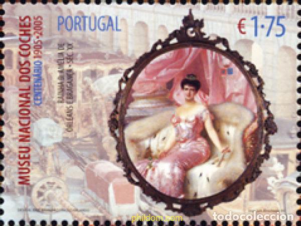Sellos: 154703 MNH PORTUGAL 2005 CENTENARIO DEL MUSEO NACIONAL DE COCHES