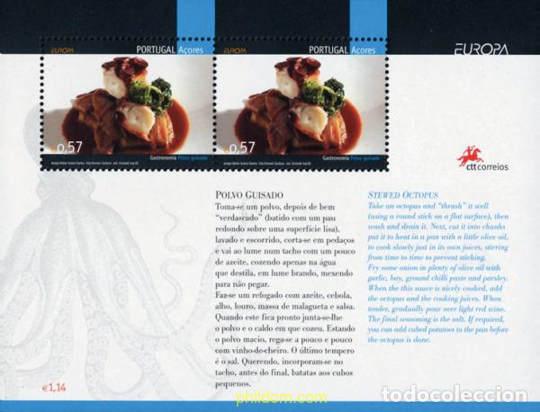 Sellos: 154711 MNH AZORES 2005 EUROPA CEPT 2005 - GASTRONOMIA