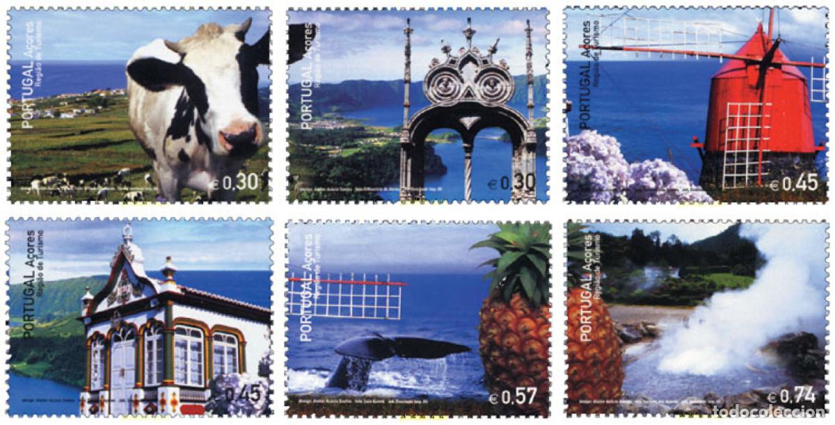 Sellos: 154716 MNH AZORES 2005 REGION DE TURISMO