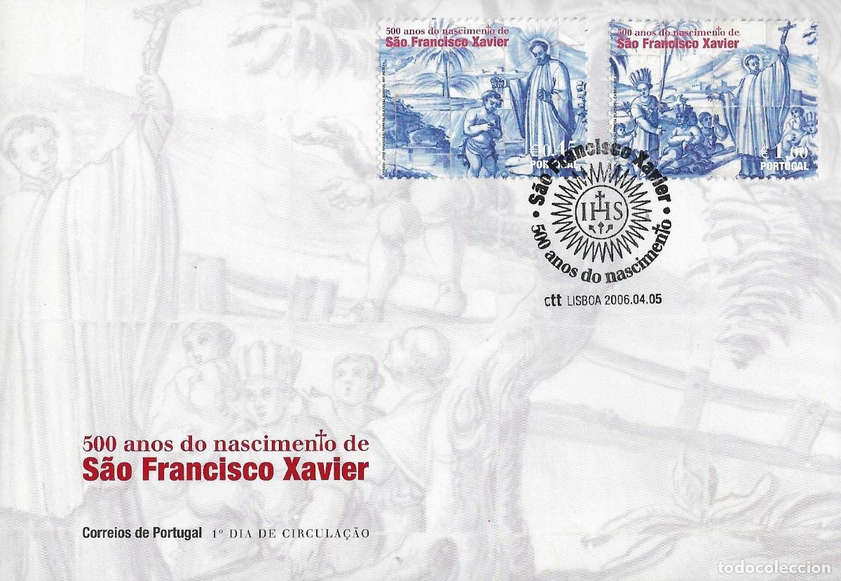 Sellos: Portugal CTT . 500 aniversario nacimiento San Francisco Javier. 2006