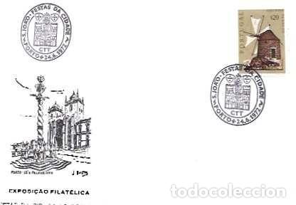 Sellos: Portugal y Exposici&oacute;n Filat&eacute;lica FDC, Fiestas de la Ciudad de Oporto, Oporto 1972 (66133)