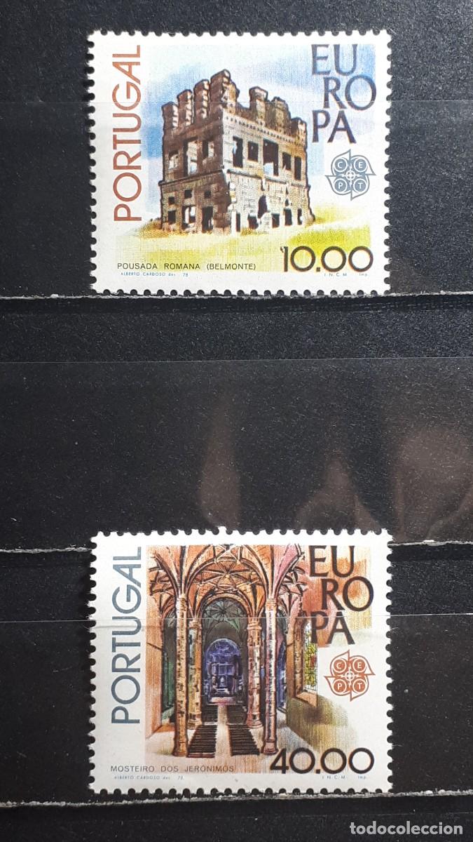 Sellos: PORTUGAL. A&Ntilde;O 1978. **. Yvert 1383/4