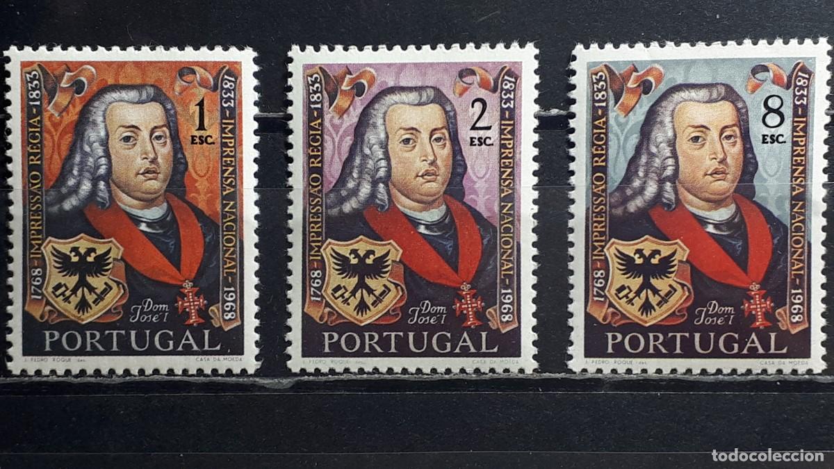 Sellos: PORTUGAL. A&Ntilde;O 1969. **. Yvert 1054/6