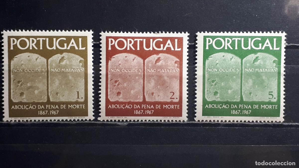 Sellos: PORTUGAL. A&Ntilde;O 1967. **. Yvert 1027/9
