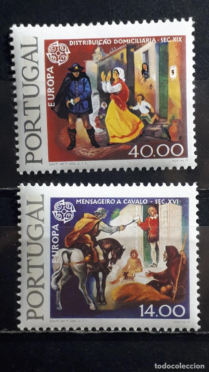 Sellos: PORTUGAL. A&Ntilde;O 1979. **. Yvert 1421/2.