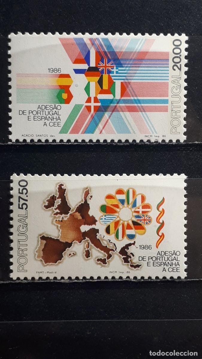 Sellos: PORTUGAL. A&Ntilde;O 1986. **. Yvert 1654/5