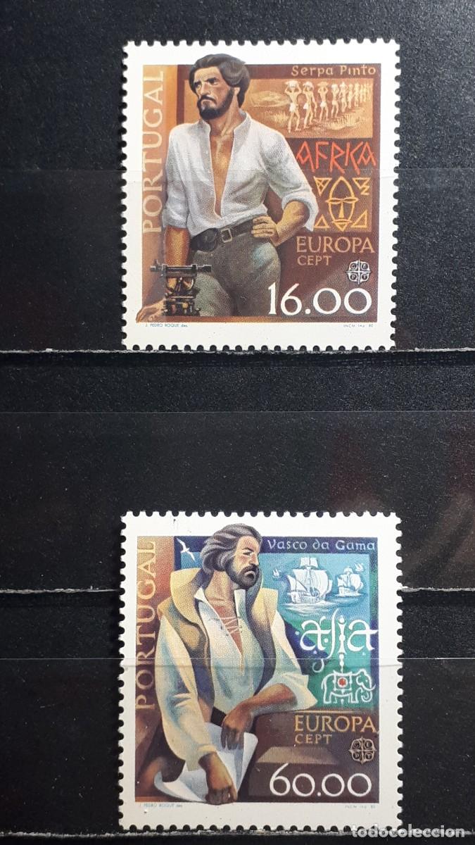 Sellos: PORTUGAL. A&Ntilde;O 1980. **. Yvert 1466/7