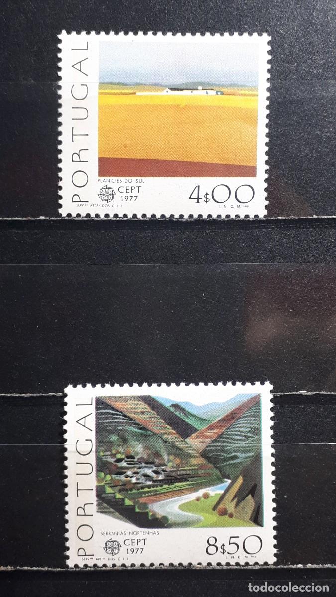 Sellos: PORTUGAL. A&Ntilde;O 1977. **. Yvert 1340/1