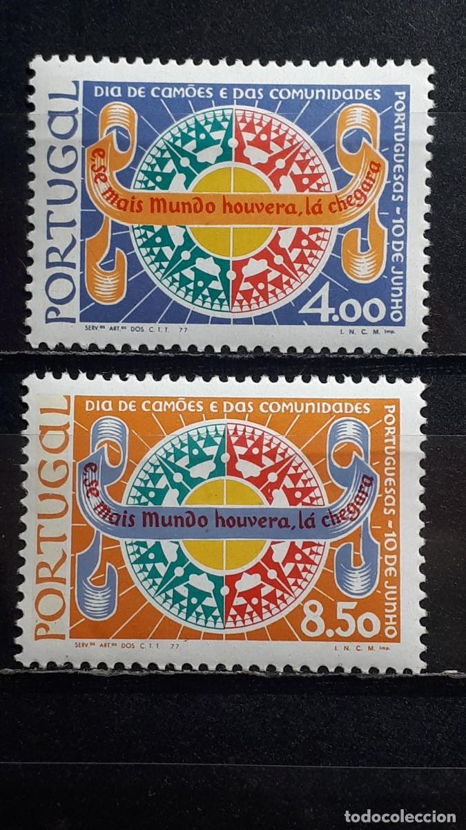 Sellos: PORTUGAL. A&Ntilde;O 1977. **. Yvert 1344/5
