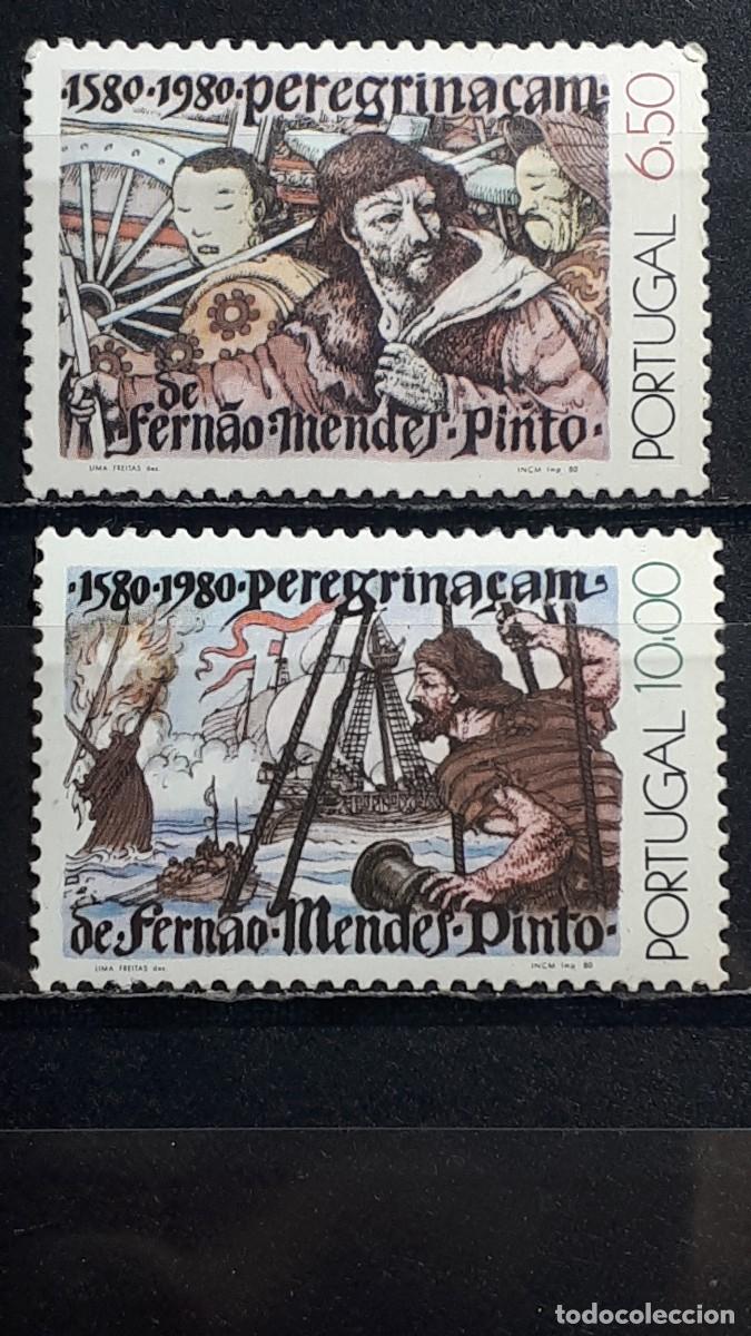 Sellos: PORTUGAL. A&Ntilde;O 1980. **. Yvert 1474/5