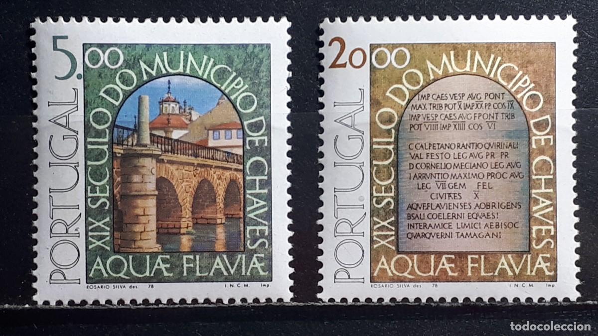 Sellos: PORTUGAL. A&Ntilde;O 1978. **. Yvert 1385/6