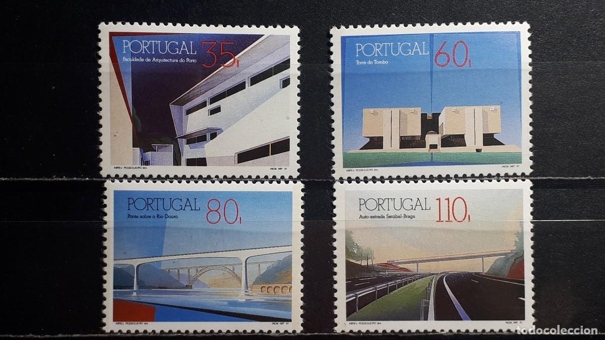 Sellos: PORTUGAL. A&Ntilde;O 1991. **. Yvert 1854/7