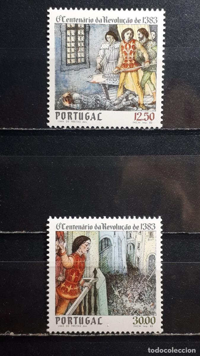 Sellos: PORTUGAL. A&Ntilde;O 1983. **. Yvert 1588/9