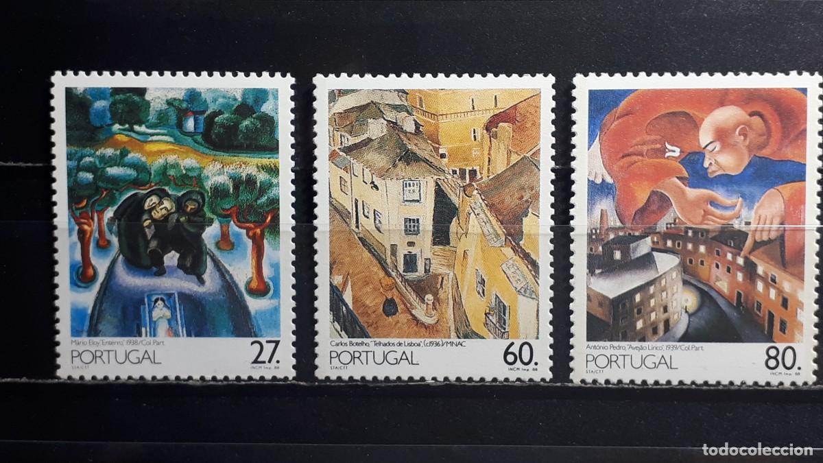 Sellos: PORTUGAL. A&Ntilde;O 1988. **. YVERT 1747/9