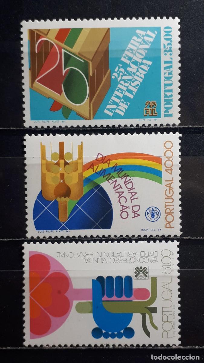 Sellos: PORTUGAL. A&Ntilde;O 1984. **. YVERT 1605/7