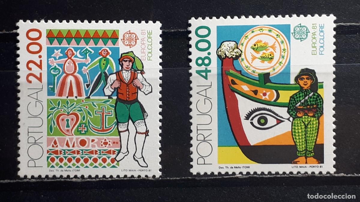 Sellos: PORTUGAL. A&Ntilde;O 1983. **. YVERT 1509/10