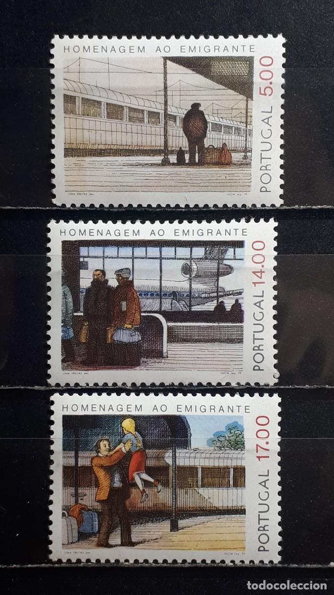 Sellos: PORTUGAL. A&Ntilde;O 1979. **. YVERT 1413/5