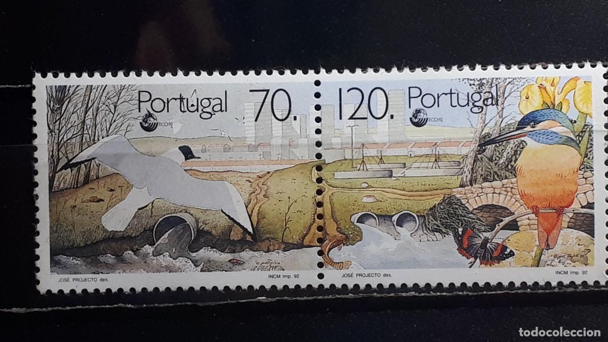 Sellos: PORTUGAL. A&Ntilde;O 1992. **. YVERT 1912/3
