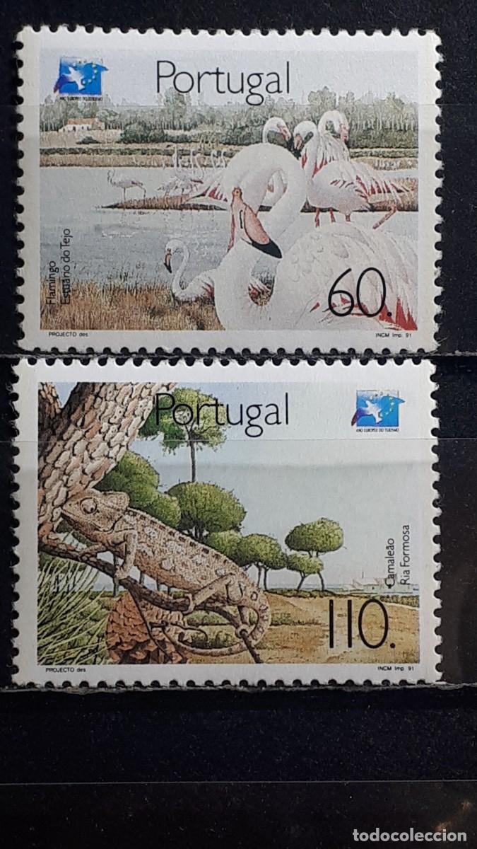 Sellos: PORTUGAL. A&Ntilde;O 1991. **. YVERT 1833/4