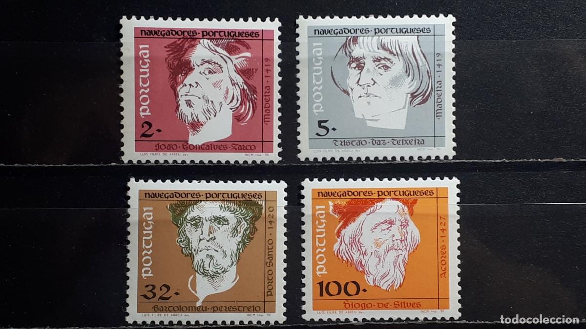 Sellos: PORTUGAL. A&Ntilde;O 1990. **. YVERT 1794/7