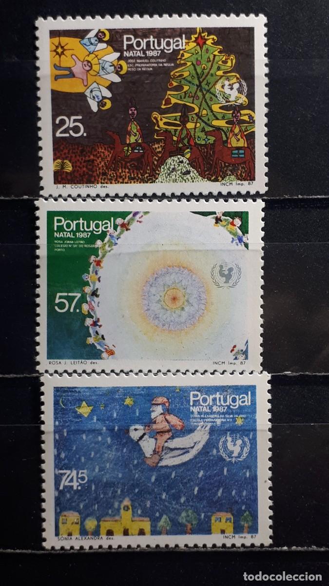 Sellos: PORTUGAL. A&Ntilde;O 1987. **. YVERT 1713/5