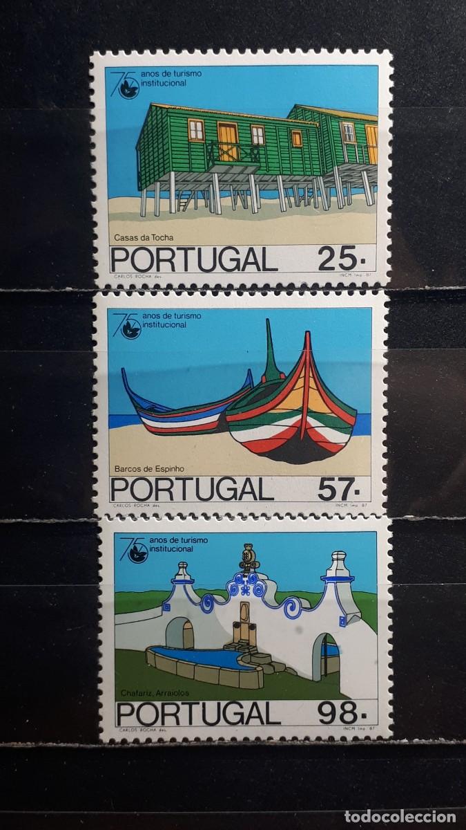 Sellos: PORTUGAL. A&Ntilde;O 1987. **. YVERT 1687/9