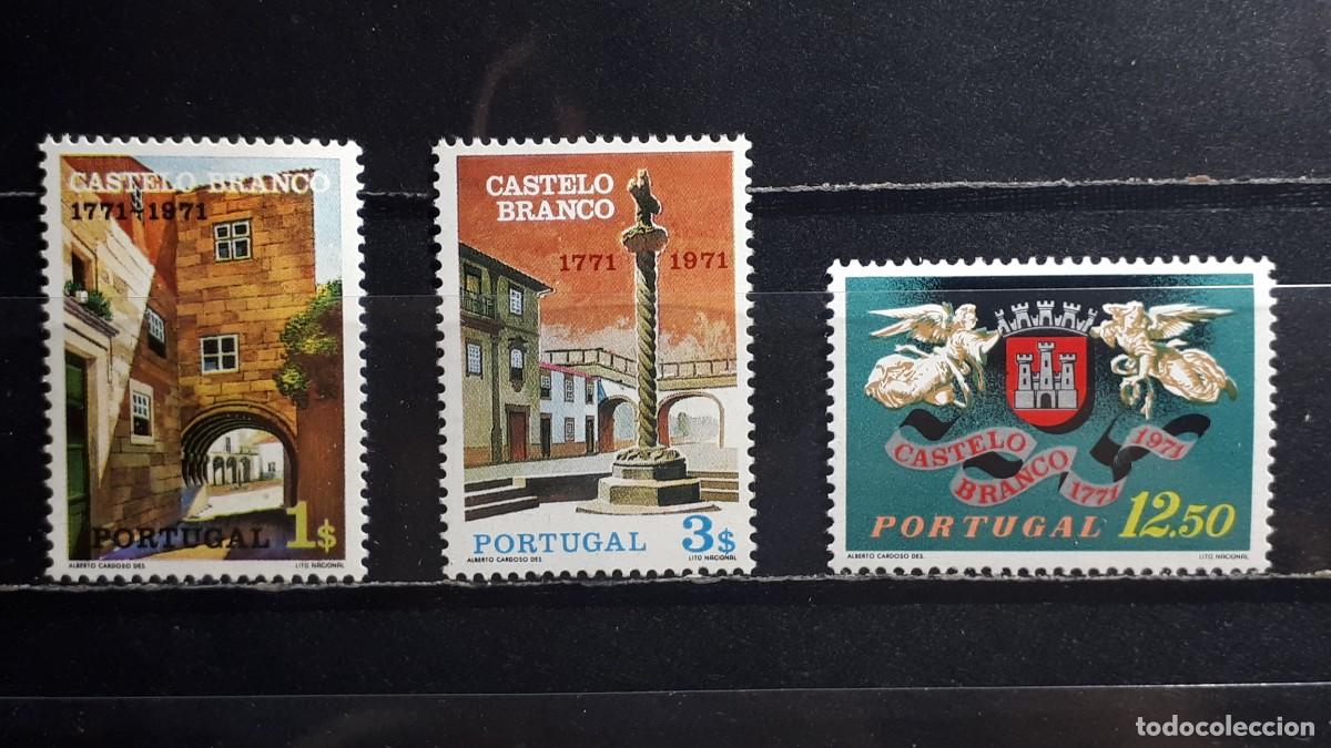 Sellos: PORTUGAL. A&Ntilde;O 1971. **. YVERT 1123/5