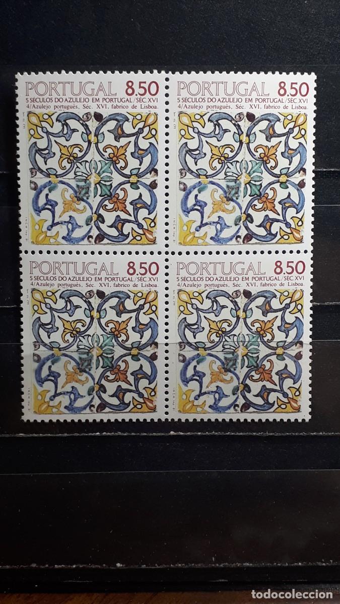 Sellos: PORTUGAL. A&Ntilde;O 1981. **. YVERT 1529. Bloque de 4