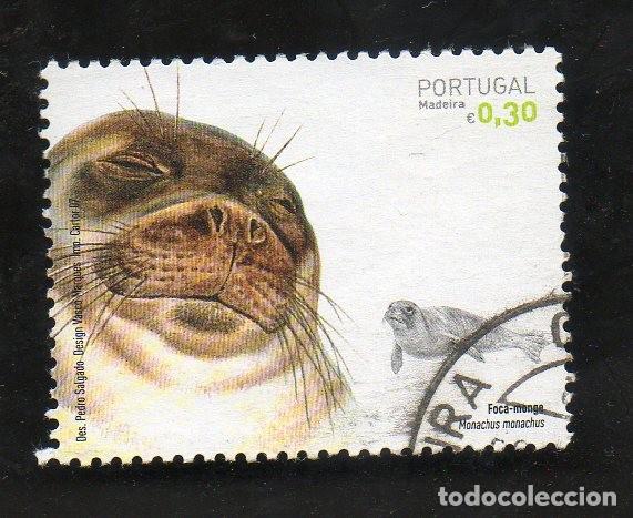 Sellos: FILA PORTUGAL 2007 AF-3527 YT-275 FOCA ILHA MADEIRA CIRCULADO (O)