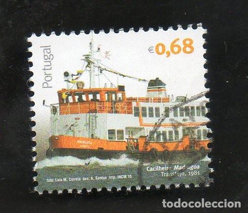 Sellos: FILA PORTUGAL 2010 AF-3922 YT-3464 TRANSPORTES P&Uacute;BLICOS (O)