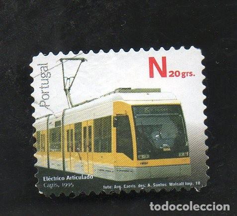 Sellos: FILA PORTUGAL 2010 AF-3933 YT-3471 TRANSPORTES P&Uacute;BLICOS (O)