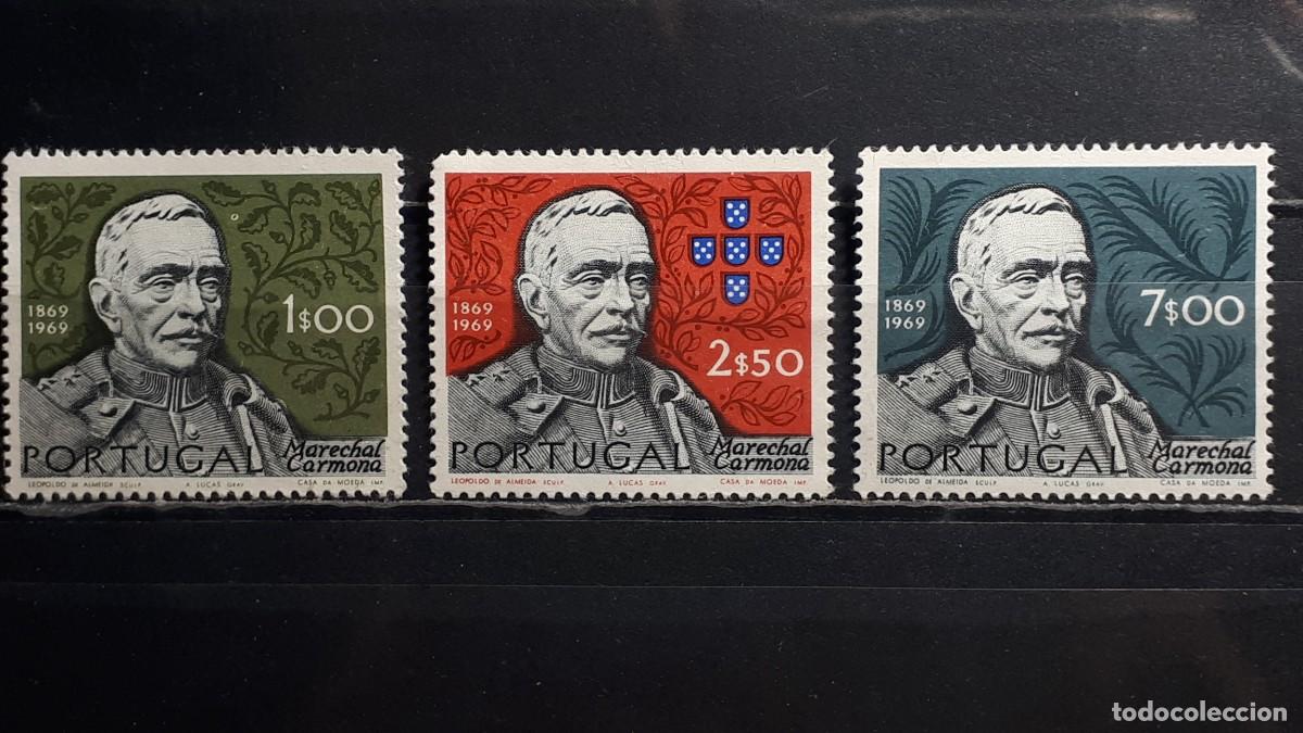 Sellos: PORTUGAL. A&ntilde;o 1970. (*). Yvert 1080/2