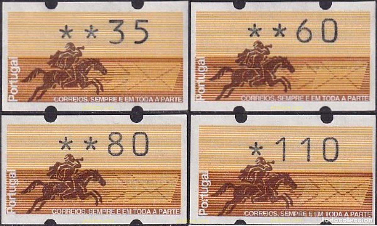 Sellos: 722157 MNH PORTUGAL 1991 JINETE DE CORREOS