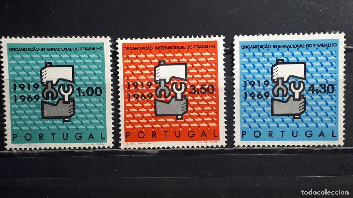 Sellos: PORTUGAL. A&ntilde;o 1969. (*). Yvert 1057/9