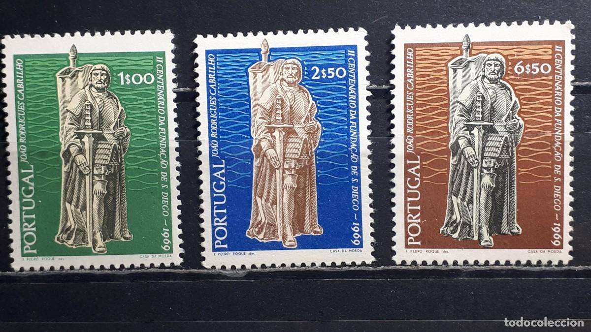 Sellos: PORTUGAL. A&ntilde;o 1969. (*). Yvert 1060/2