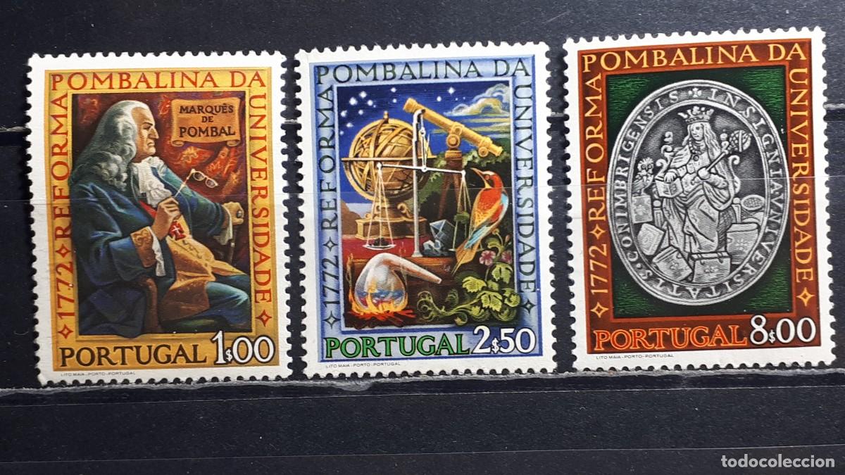 Sellos: PORTUGAL. A&ntilde;o 1972. (*). Yvert 1162/4