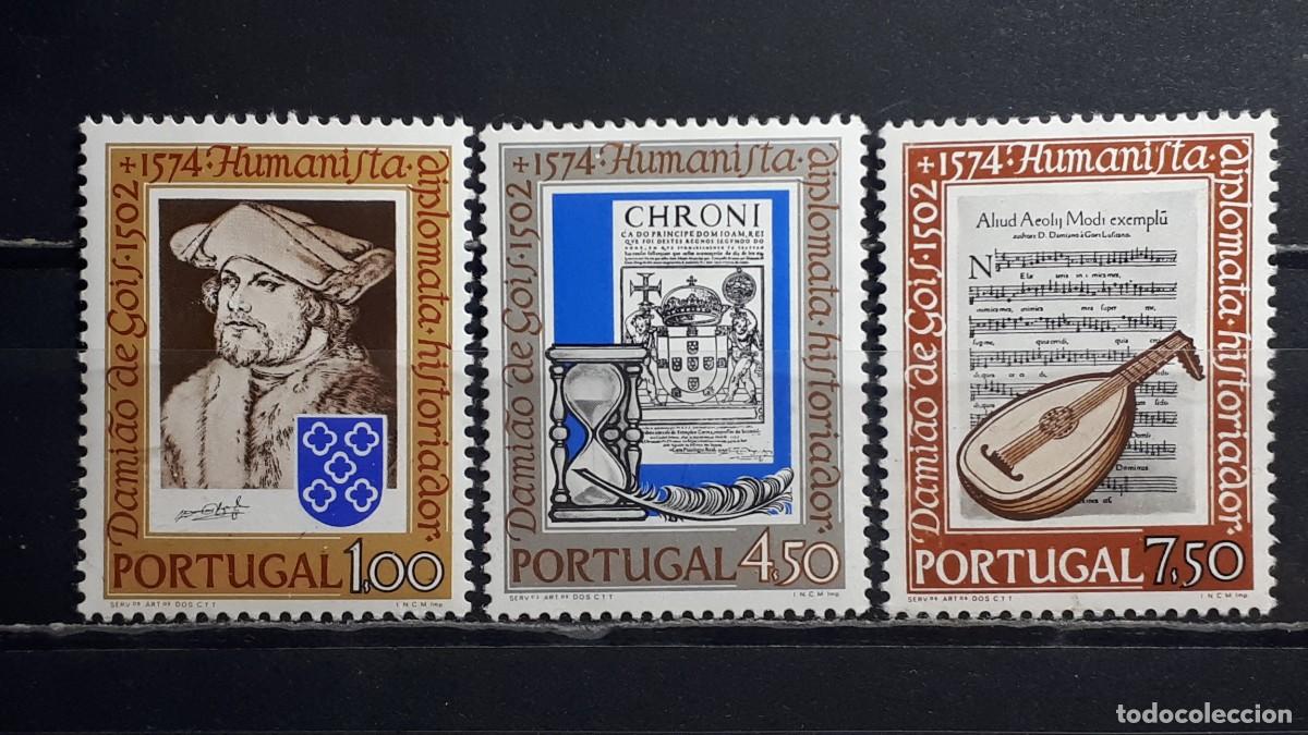 Sellos: PORTUGAL. A&ntilde;o 1974. (*). Yvert 1208/10