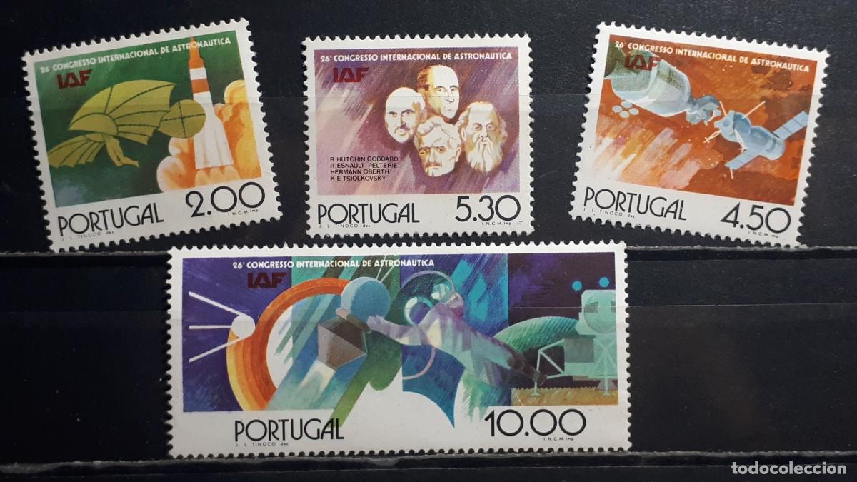 Sellos: PORTUGAL. A&ntilde;o 1975. (*). Yvert 1271/4