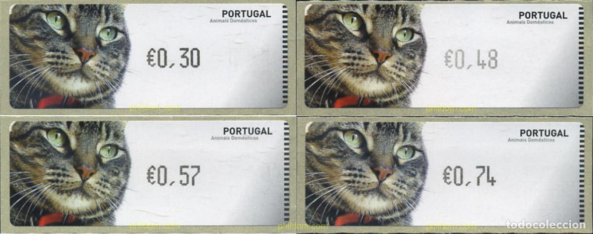 Sellos: 354400 MNH PORTUGAL 2005 ANIMALES DE COMPA&Ntilde;IA - GATO