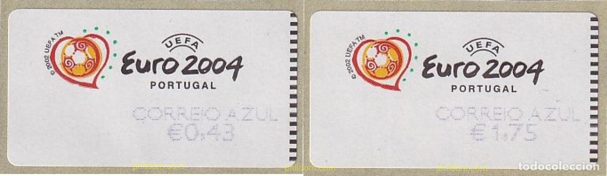 Sellos: 722544 MNH PORTUGAL 2003 EUROCOPA DE FUTBOL. PORTUGAL 2004