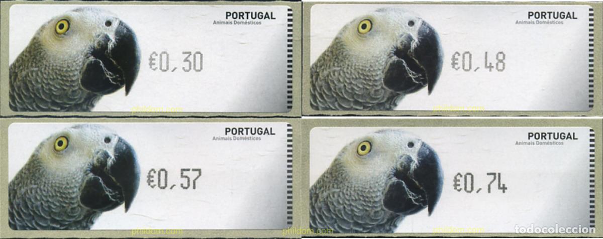 Sellos: 354407 MNH PORTUGAL 2005 ANIMALES DE COMPA&Ntilde;IA - LORO