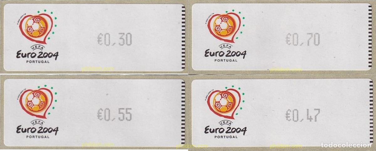 Sellos: 722417 MNH PORTUGAL 2003 EUROCOPA DE FUTBOL. PORTUGAL 2004