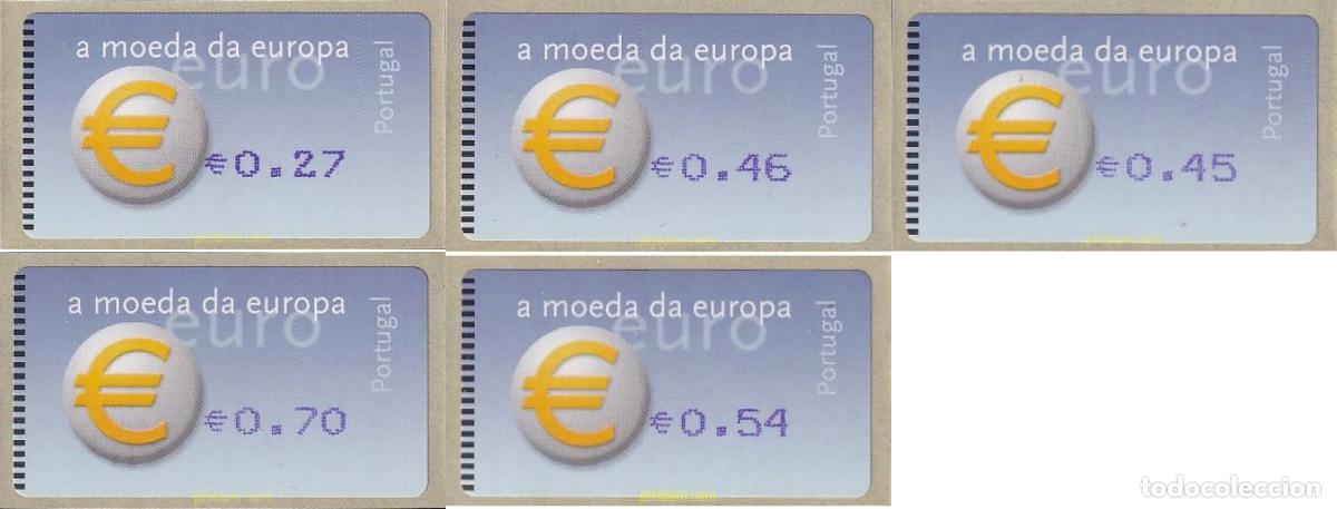 Sellos: 722405 MNH PORTUGAL 2002 EL EURO
