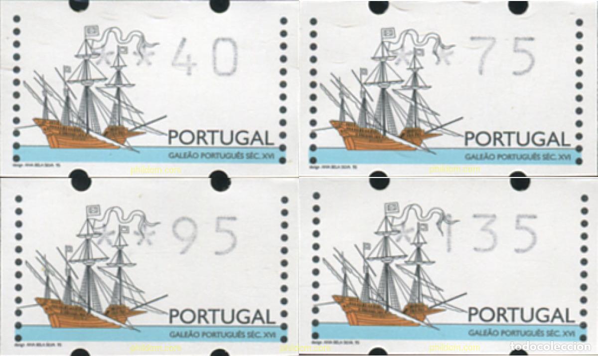 Sellos: 354382 MNH PORTUGAL 1995 GALEON