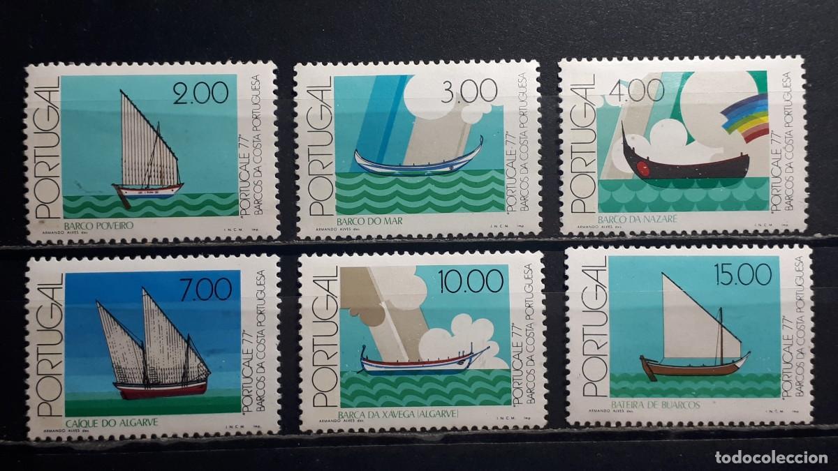 Sellos: PORTUGAL. A&ntilde;o 1977. (*). Yvert 1358/63