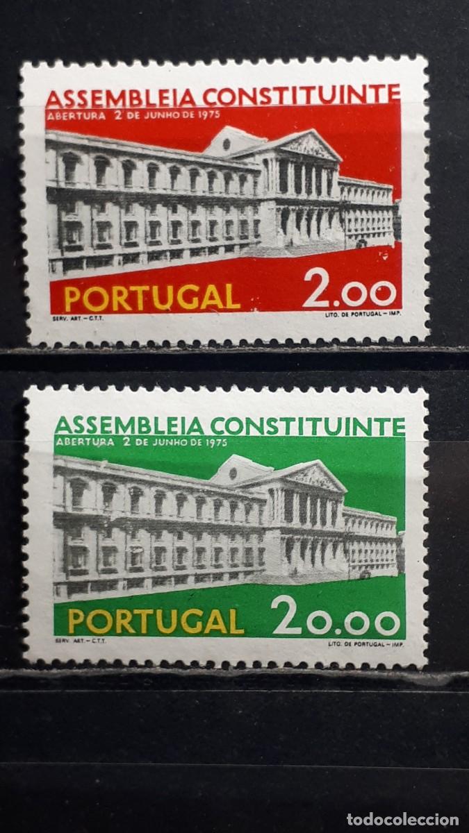 Sellos: PORTUGAL. A&ntilde;o 1975. (*). Yvert 1263/4