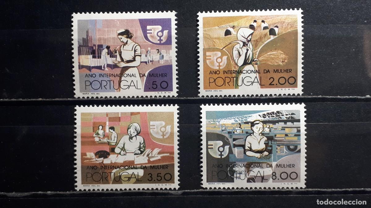 Sellos: PORTUGAL. A&ntilde;o 1975. (*). Yvert 1281/4