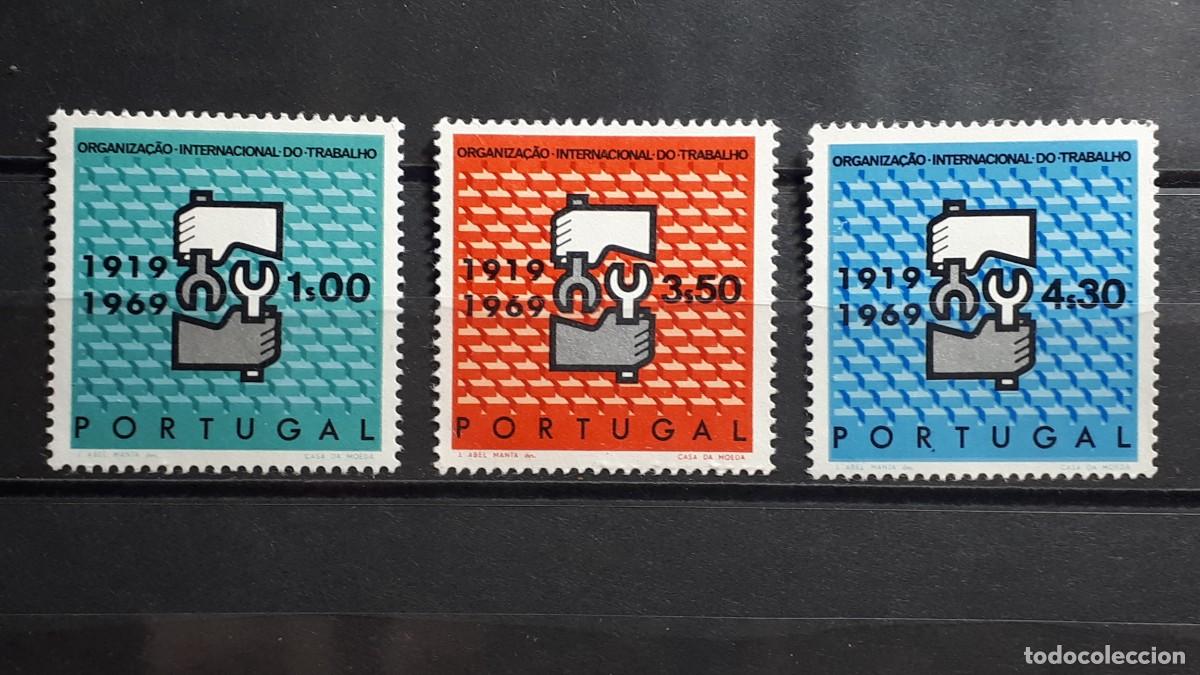 Sellos: PORTUGAL. A&ntilde;o 1969. (*). Yvert 1057/9